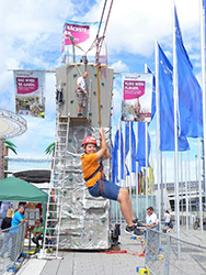 Mobile Kletterwände