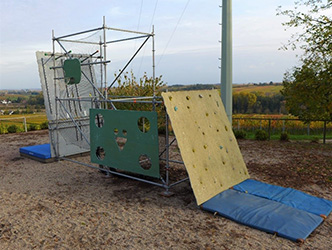 Mobile Kletterwände